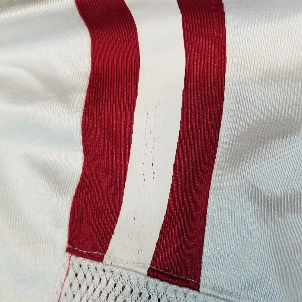 Indiana Hoosiers Jersey Shirt Boys Extra Large White Red Adidas IU Football NCAA